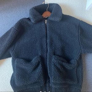 i am gia black pixie coat